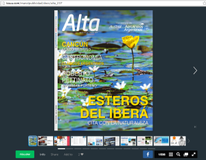Revista Alta, de AerolÃ­neas Argentinas